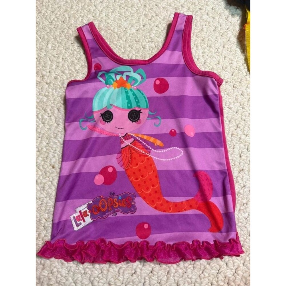 Lalaloopsy ruffle sleep tank top 6x